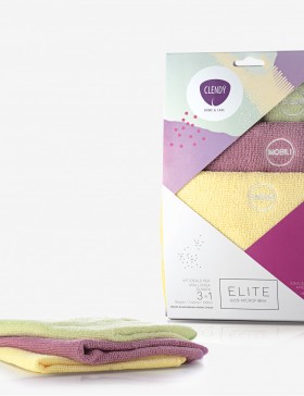 Set 3 panni multiuso in microfibra ELITE Shabby